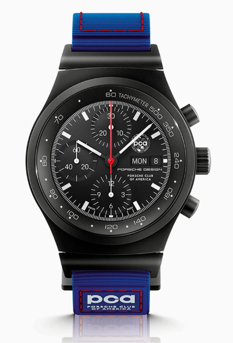 Review Porsche Design chronograph 1 pca member editi WAPA71IND0L236 Blue Textile watch Price